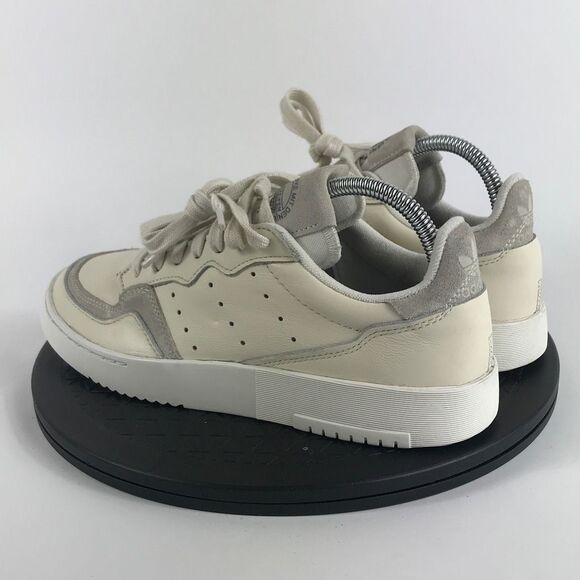 Adidas SuperCourt Luxury White Leather Casual Shoes EE6047 Women’s Size 7.5 - Picture 7 of 12